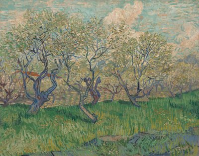 Boomgaard in bloei door Vincent van Gogh